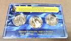 Grover Cleveland Proof and Uncirculated Three  Presidential Coin Set 2012 — photo 2