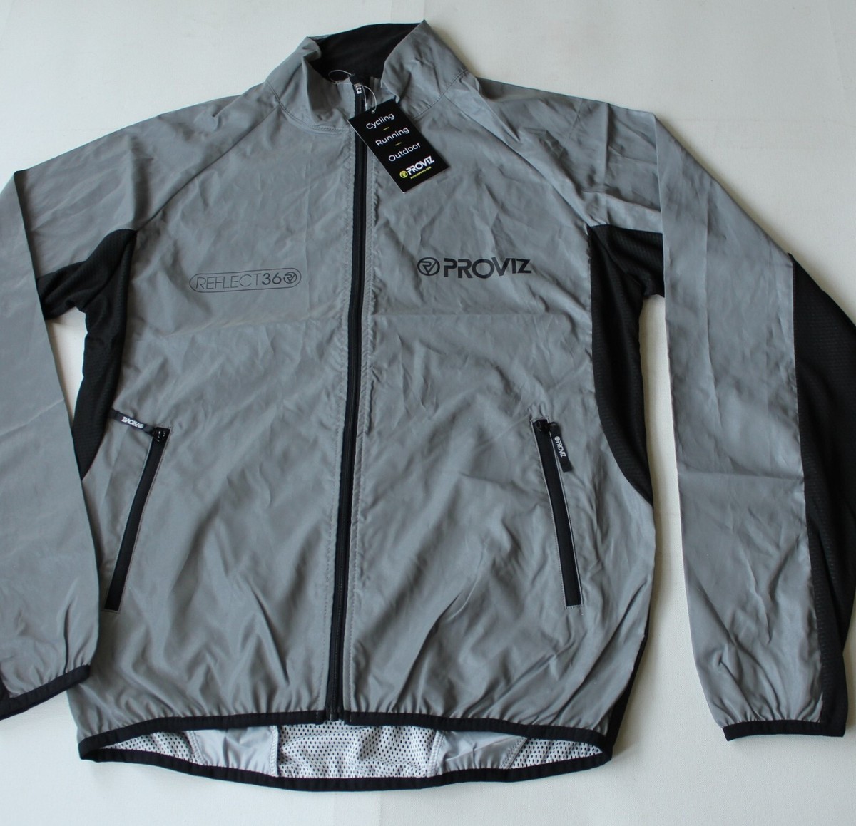 Proviz REFLECT360 Mens Reflective Waterproof Lightweight Running Jacket  small - Main Image