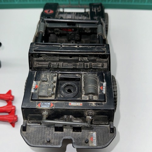 1984 Hasbro GI Joe Cobra Stinger w/ Driver - For Parts Or Repair, 3/4 Missiles - Picture 9 of 12