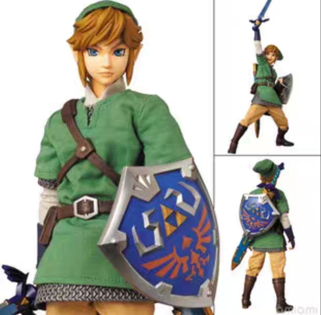 MEDICOM RAH The Legend of Zelda Link Action Figure | eBay