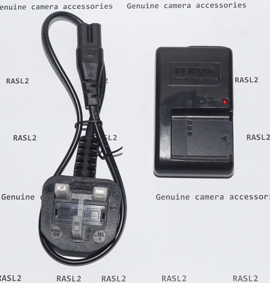 Genuine Pentax D-BC88 charger for D-Li88 Optio P70 P80 W90 H90 - Image 2 of 3