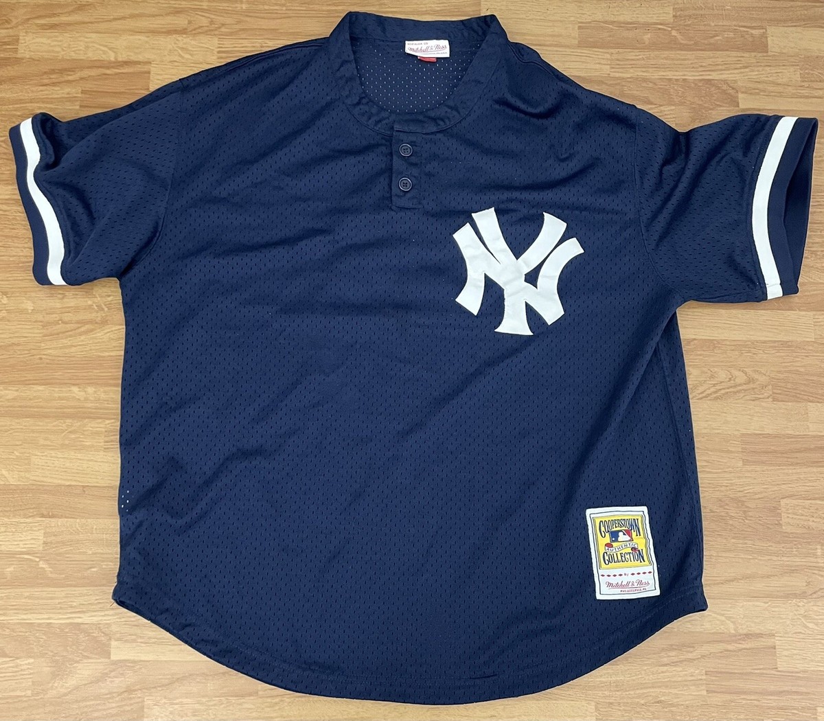 mitchell&ness ヤンキース　ベースボールシャツ　イチロー　51 mitchellu0026ness ヤンキース ベースボールシャツ イチロー 51