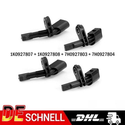 4x DREHZAHLFÜHLER ABS SENSOR VORNE HINTEN FÜR VW GOLF 5 6 PASSAT SHARAN T5