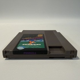 Pinball NES Nintendo Arcade Classic Retro Video Game Cartridge Manual Included