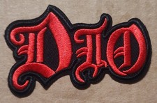 Dio embroidered Iron on patch