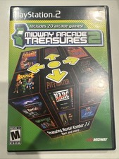 Midway Arcade Treasures 2 (2004) PlayStation 2 PS2, CIB, Mortal Kombat 2 3, NARC