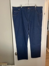 Wrangler Męskie Cowboy cut dżinsy dżinsowe 48 x 32 Nowe