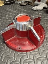 Used Oem 1965 Ford Falcon Sae-tsdb-65afn Single Tail Light Lens Chrome Fomoco
