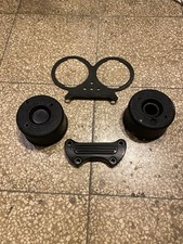 Harley Davidson Dyna Sportster Dual Instrumentation Stand + Riser & Cups