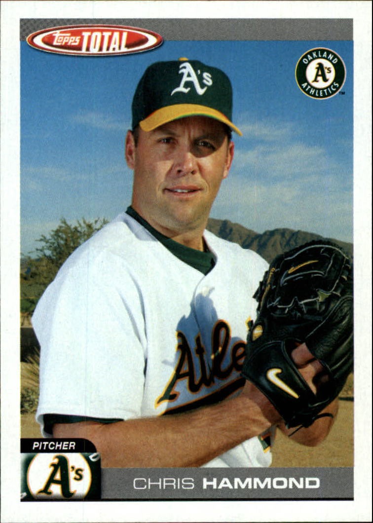2004 Topps Total Baseball Card #694 Chris Hammond