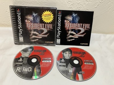 Resident Evil 2 PS1 PlayStation Black Label CIB W Reg Card Tested Fast Free Ship