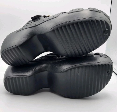 Dr Scholl's Dance On Zoccoli Donna US 12M Nero Cinturino Fibbia Regolabile con Scatola - Foto 6 di 10