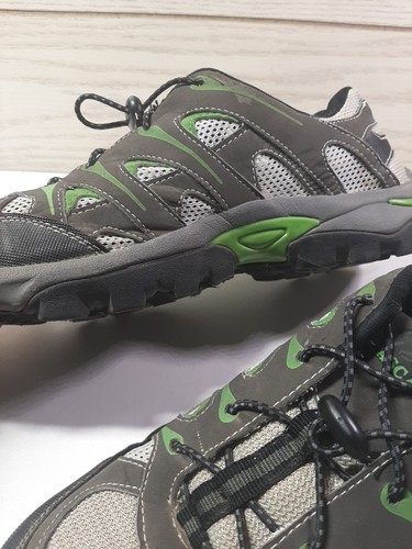 itasca size 9 green gray white athletic Hiking shoe - Picture 6 of 9