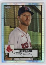 2021 Topps Chrome Platinum Anniversary Mega Box Prism Refractor Chris Sale 14ql