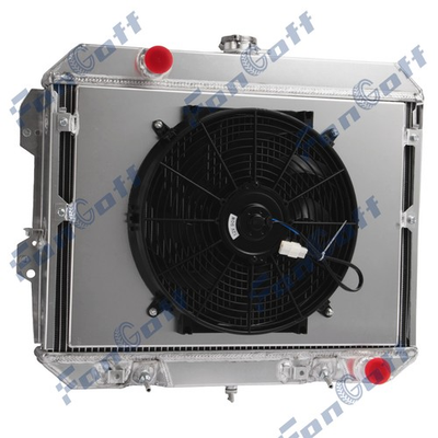 #ad For 1981 1983 Nissan Datsun 280ZX 2.8L L6 Gas AT 3 Rows Radiator Shroud Fan Kits $229.00