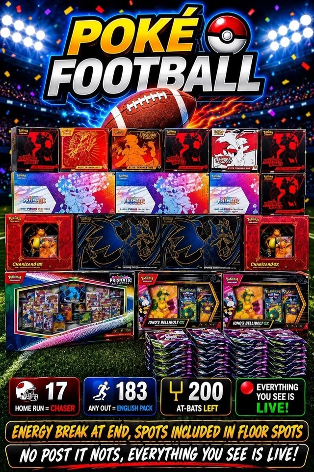 Poke-Football- Energy Break + Pokemon Surprise Set