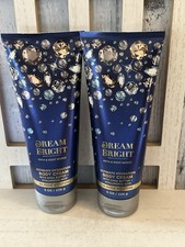 Bath  Body Works Lot Of 2 DREAM BRIGHT Body Cream Lotion 8oz Each NEW