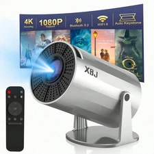 2025 Ultimate Upgrade 4K Smart Projector - Bluetooth 5.2 & Android 11.0-FGQA