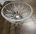 Stunning Marquis By Waterford Sparkle Lead Crystal Serving Bowl 9” Flawless New