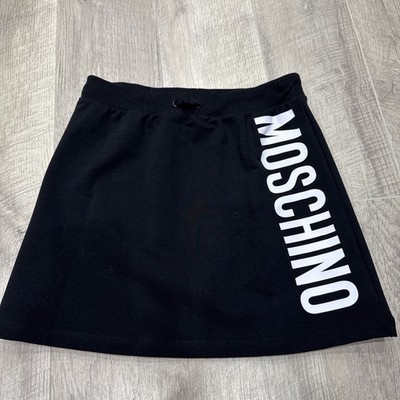 Authentic Moschino Teen Girls Skirt Black