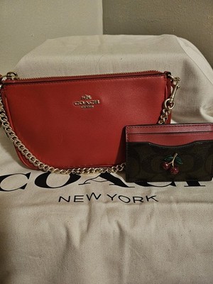 Coach SELENE  GOMEZ BAG, USED  1TIME, A DEDICATION BAG.w Match I.d. Card Holder