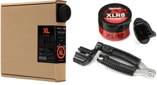 D'Addario EXL110-B25 + D'Addario PW-XLR8-DP0002 Value Bundle