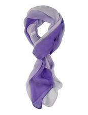 Long Chiffon Sheer Scarf Gradient Shaded Colors Lightweight Scarf Women Shawl