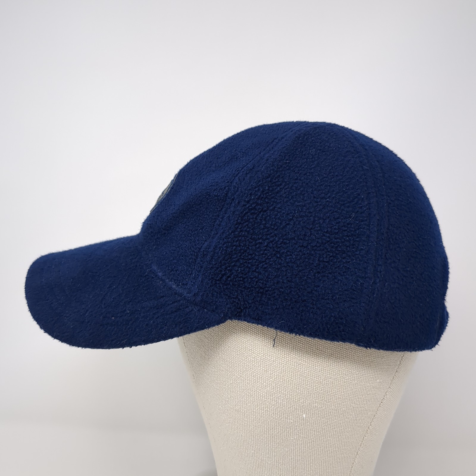 Adidas Logo Patch Strapback Hat Blue One Size 3 S… - image 3