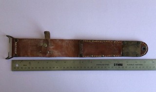 WW II “Camillius “??? Original Leather Sheath Only.