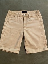 Aeropostale Women  s Seriously Stretchy Mid Rise 9  Bermuda Shorts Size 4
