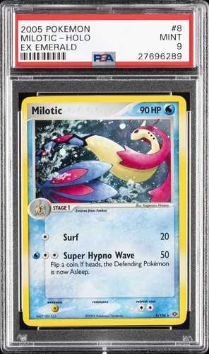 Milotic graded PSA 9 for sale on eBay