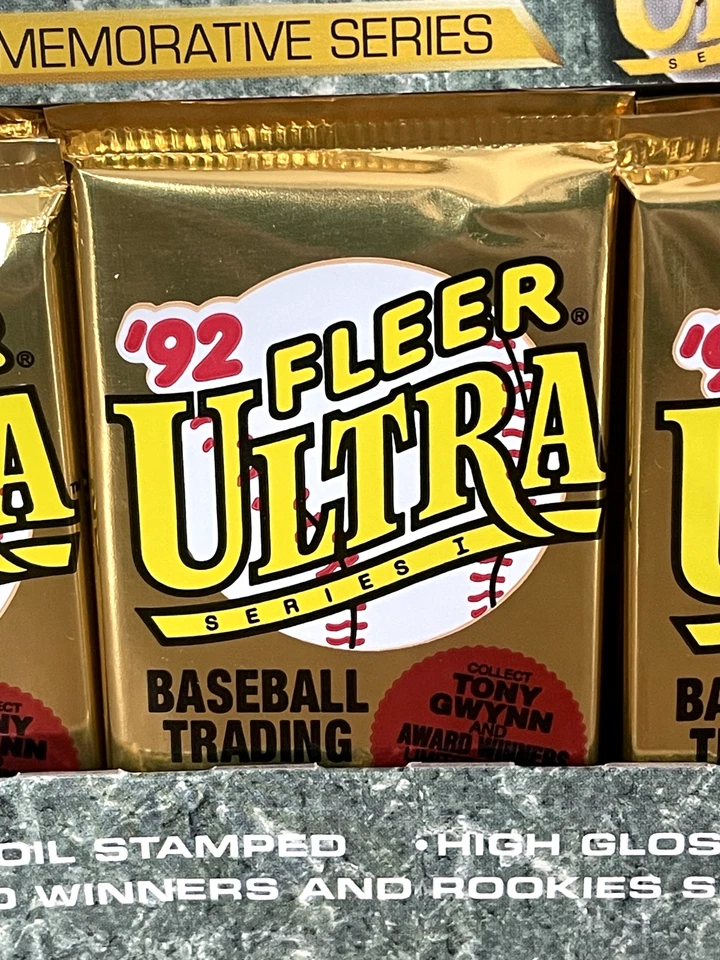 1992 FLEER ULTRA MLB Baseball (Series 1) ⚾️ PACK 14 Cards AUTOS?! HOF RC OVP‼️ - Bild 4 von 4