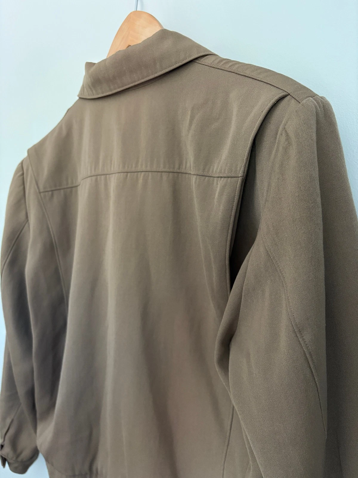 Vintage 80s Banana Republic Mill Valley Wool Field Jacket/Pampas style - Mens L image 10