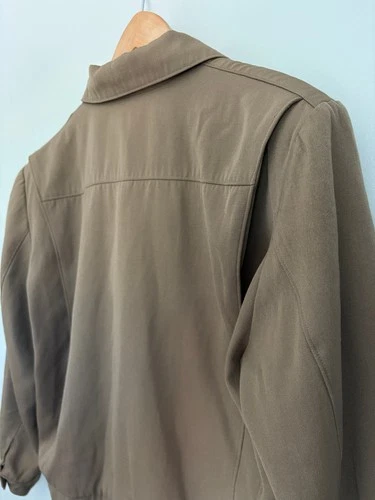 Vintage 80s Banana Republic Mill Valley Wool Field Jacket/Pampas style - Mens L image 10