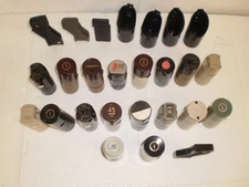 Lot of 22 Vintage 45 RPM Spindle Record Player / Turntable Adapters