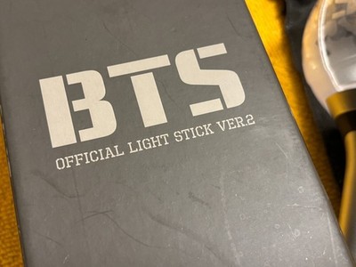 BTS Bangtan Boys Official Light Stick ARMY Bomb Version 2 Black | eBay