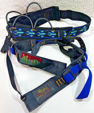 Vintage From 1997 Misty Mountain Threadworks Seat Climbing Harness X-Small Nice!
