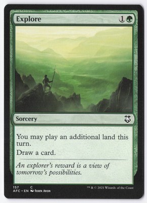 Explore Normal C Commander: Adventures in the Forgotten Realms 157 NM