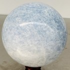 Natural Blue Celestite Crystal Sphere Ball Healing Madagascar 2540G (5.6LB) — photo 10