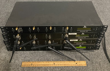 Lot of 4 Revolabs 01-HDEXEC-NM Wireless Microphone System w/ Antennas  Cords