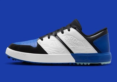 Nike Air Jordan Nu Retro 1 Low Sport Royal Golf Shoes FZ4153-004 Men's Size 9