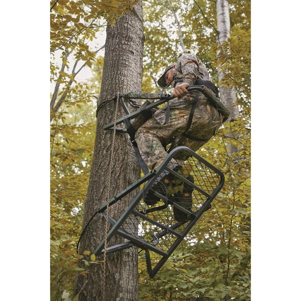 Extreme Deluxe Kletterbaumständer nestbares Design mit verstellbarer Nylon-Fußschlaufe - Bild 2 von 2