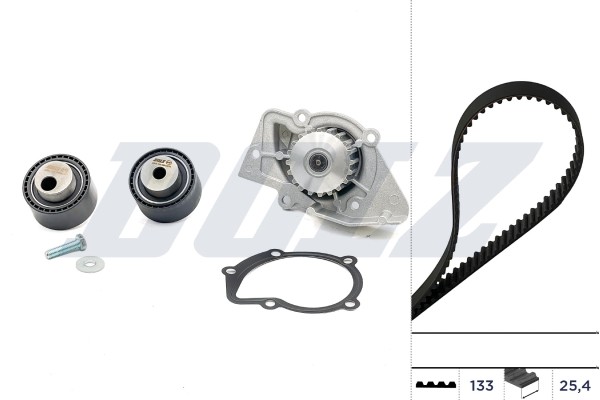 Fits DOLZ KD072 TIMING KPL. + WATER PUMP CITROEN C8, EVASION, JUMPY,  ⭐UK Stock⭐