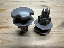 2004-2010 Toyota Sienna Cabin Upholstery Panel Clip Screw Plug Cap Set Of 2 #3C