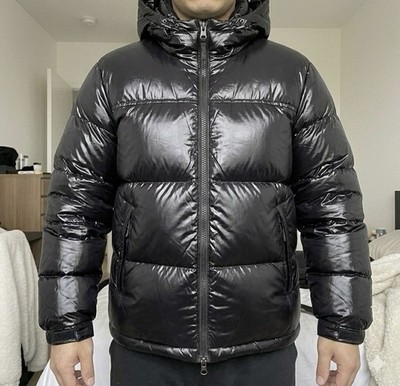 Shiny Puffer Jacket Schwarz - Winterjacke - Oversized Fit Unisex