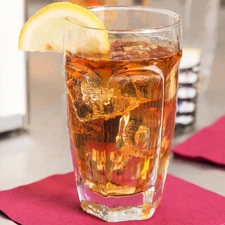 Libbey Chivalry 10oz Clear Tumblers Glasses #2489 - Set of 4