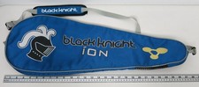 Black Knight Ion Squash Racquet Cover Travel Bag Blue Black Good Condition