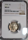 NGC MS-63 1916-P Buffalo Nickel, Superbly Struck, Blazing specimen.