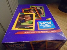 1991 WCW WORLD CHAMPIONSHIP WRESTLING WAX BOX TRADING CARDS ~ SEALED 36 PACKS