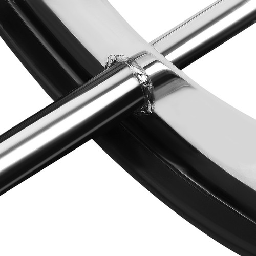 Stainless Steel Double Pipe Bar Rear Bumper Guard for 2011-2016 Toyota Sienna - Picture 3 of 5